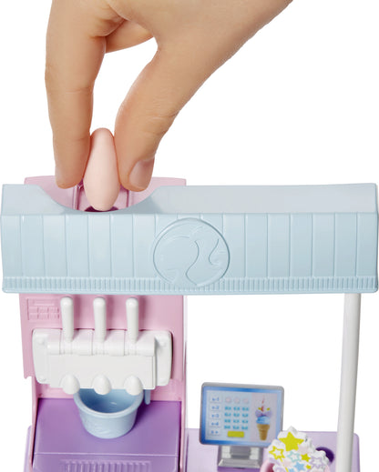 Barbie Ice Cream Shop Playset