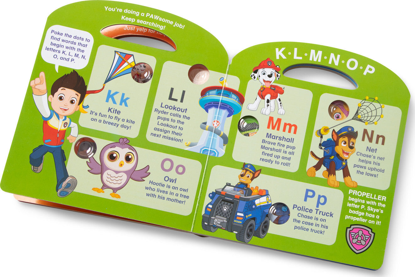 Paw Patrol Poke-A-Dot - Alphabet Adventure