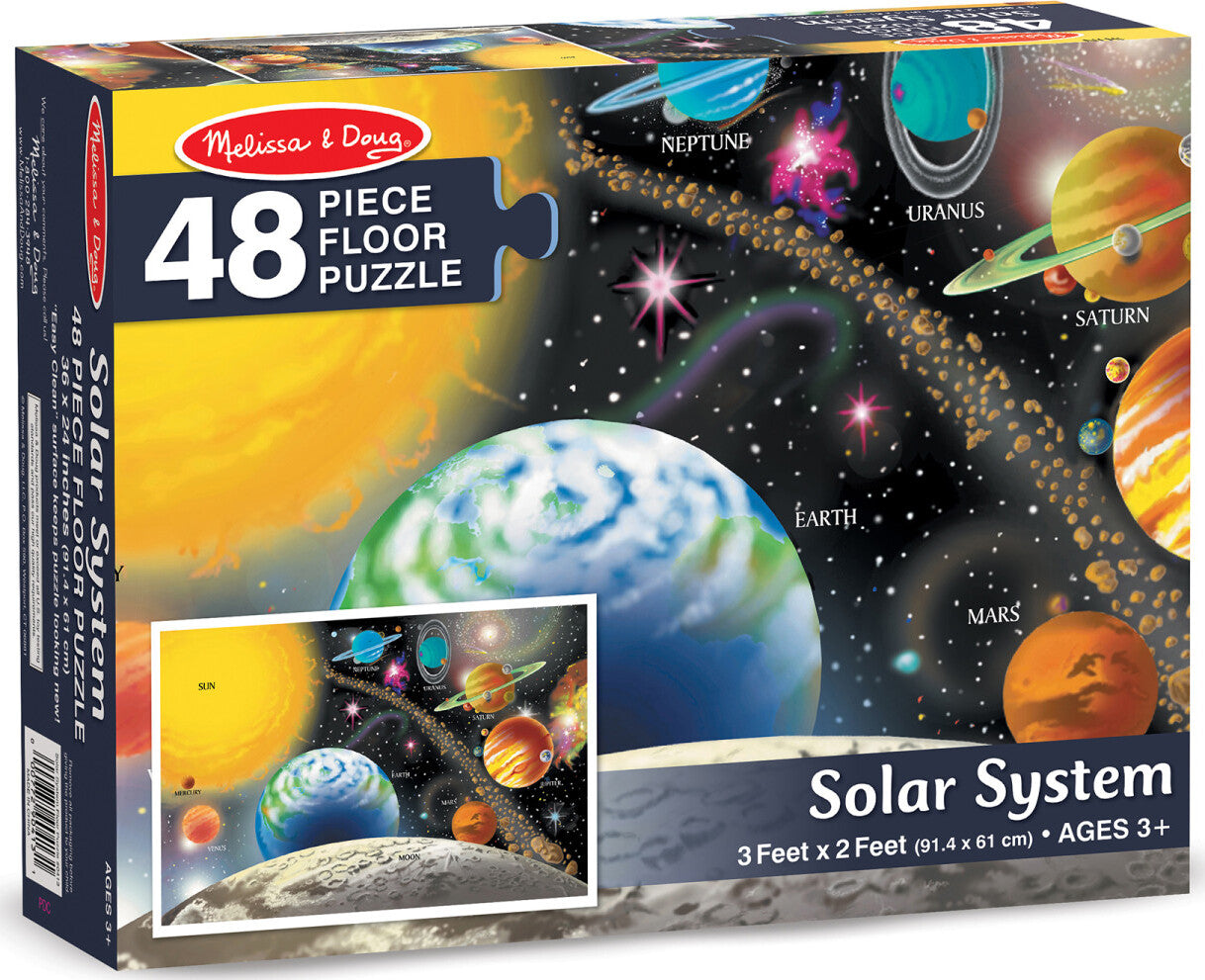 Solar System Floor Puzzle - 48 Pieces