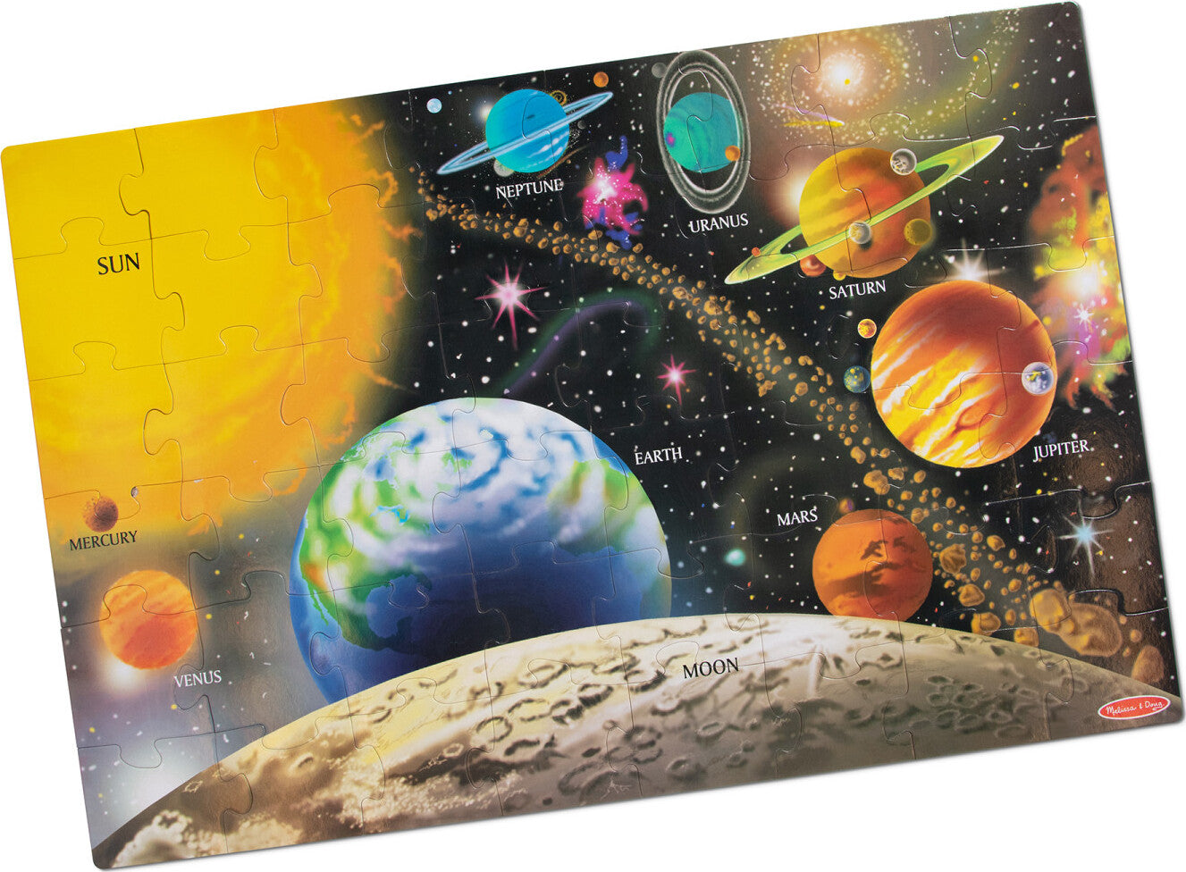 Solar System Floor Puzzle - 48 Pieces