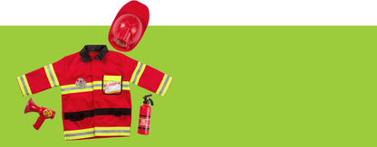 Fire Chief Role Play Costume Set