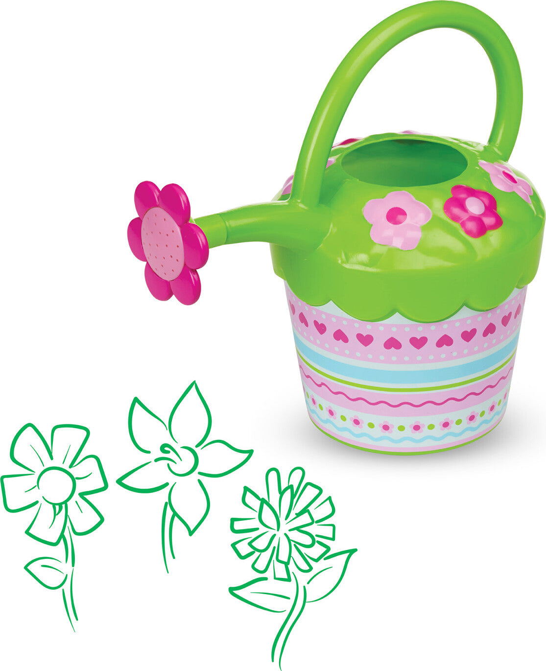 Pretty Petals Watering Can