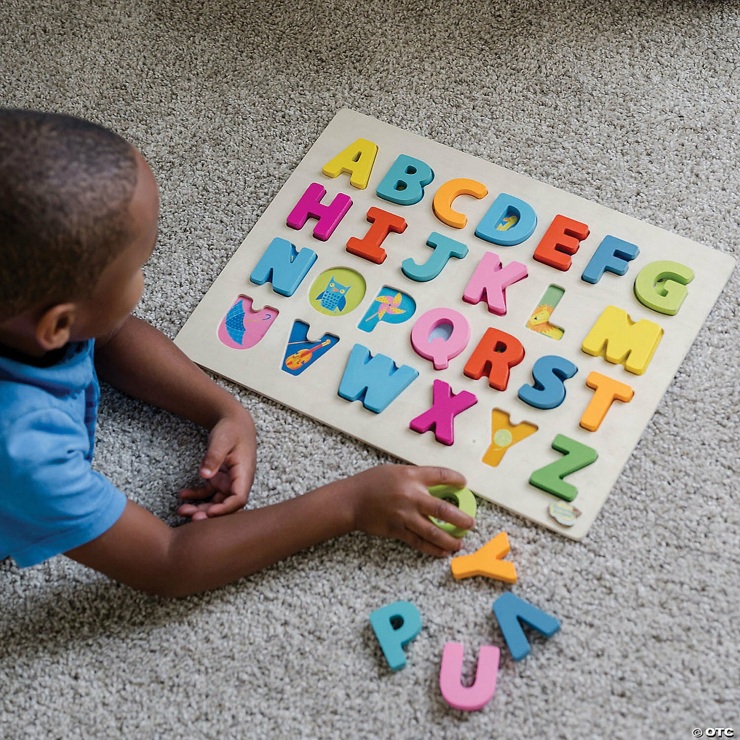 Wood Alphabet Puzzle