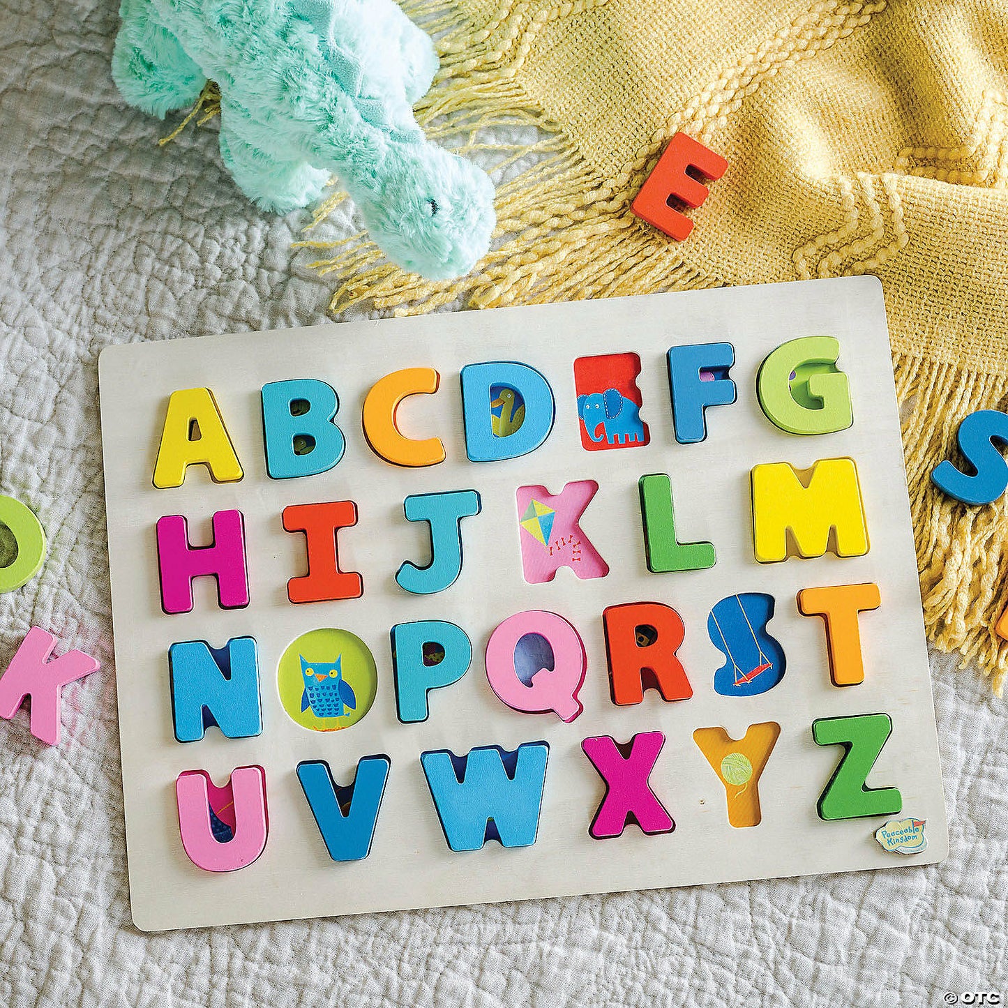 Wood Alphabet Puzzle