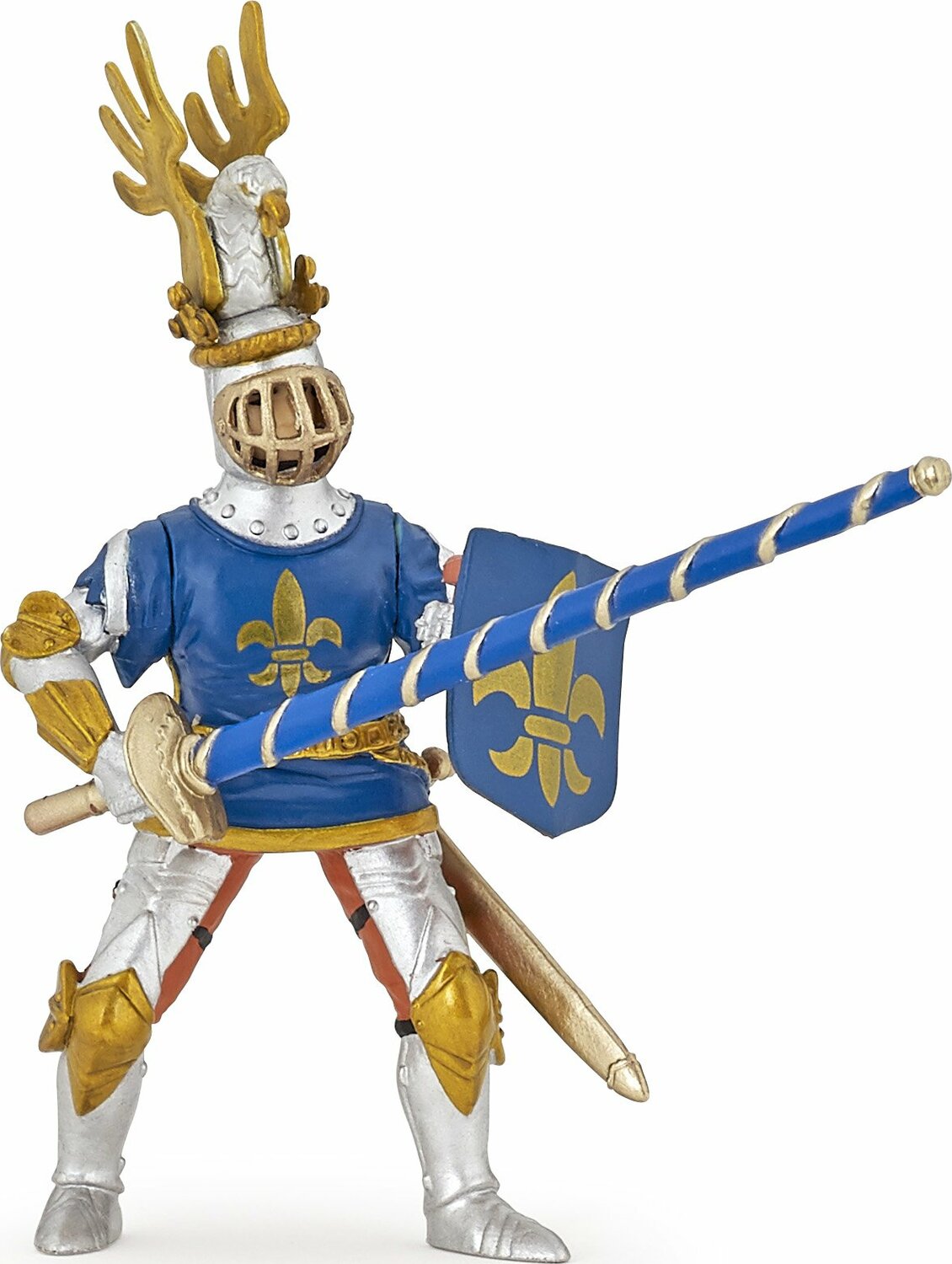 Blue Knight Fleur De Lys