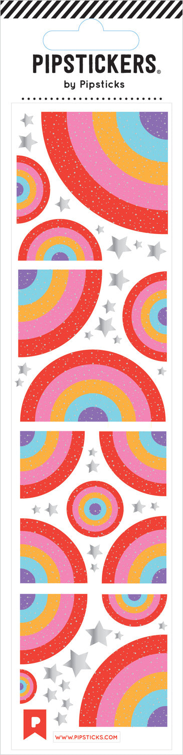 Stickers -  A Rainbow Of Many Shapes (2x8)