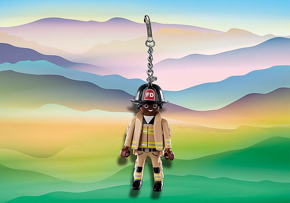 Firefighter Keychain