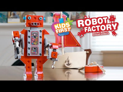 Kids First Robot Factory: Wacky, Misfit, Rogue Robots