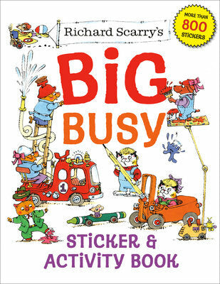 Richard Scarry's Big Busy Sticker & Activity Book
