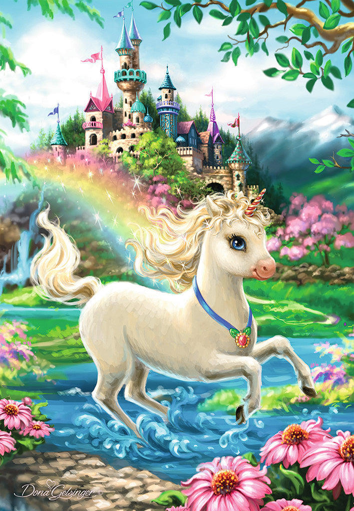 Unicorn Castle (35pc Puzzle)