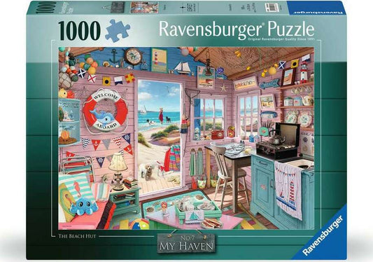 The Beach Hut (1000 Piece Puzzle)