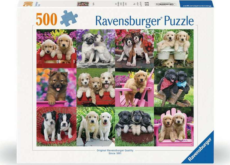 Puppy Pals (500 Piece Puzzle)