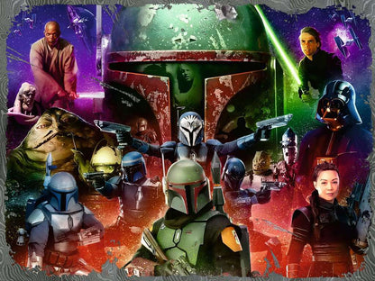 Jigsaw Puzzle Boba Fett: Bounty Hunter - 1500 Pieces Puzzle