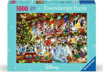 Disney Snow Globes Seasonal (1000 Piece Puzzle)