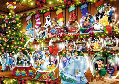 Disney Snow Globes Seasonal (1000 Piece Puzzle)