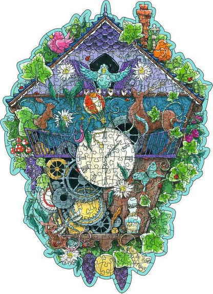 WOOD: Cuckoo Clock (300 Piece Puzzle)