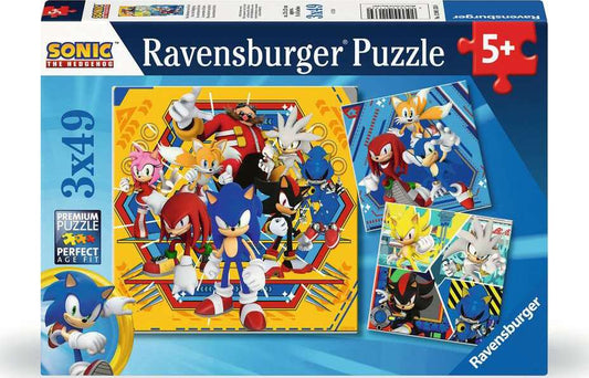 Children's Jigsaw Puzzle Sonic the Hedgehog - 49 Pieces Puzzle