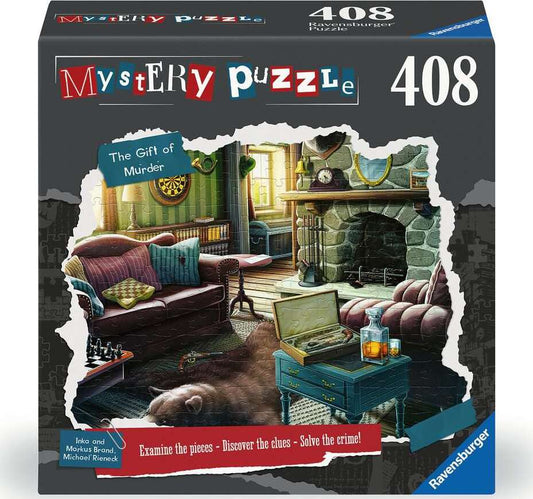 Jigsaw Puzzle The Gift of Murder - 408 Pieces Puzzle