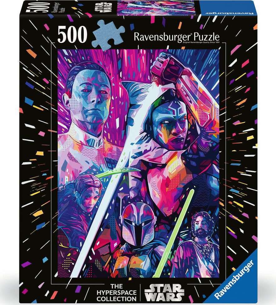 Jigsaw Puzzle Star Wars™ The Hyperspace Collection: Ahsoka - 500 Pieces Puzzle