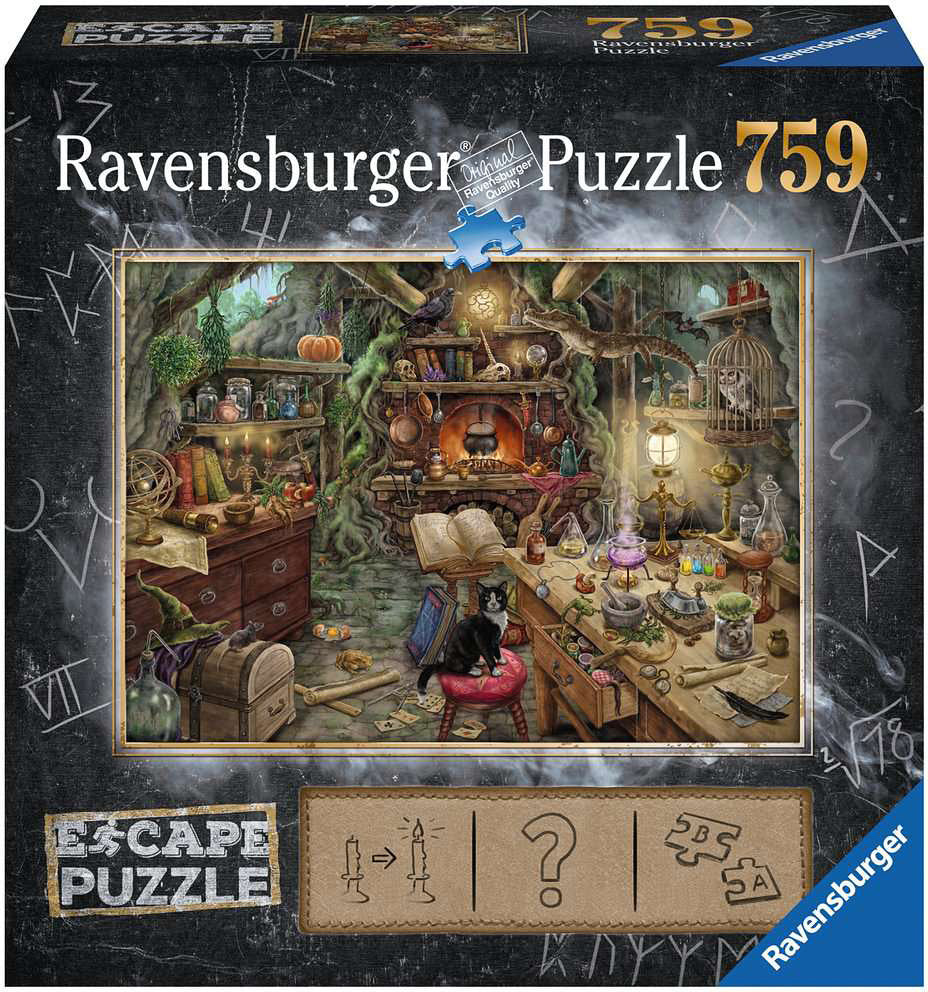 Witch's Kitchen Escape Puzzle (759 pc Puzzle)