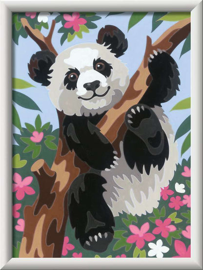 CreArt: Playful Panda Paint by Number