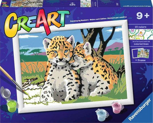 CreArt: Safari Friends Paint by Number