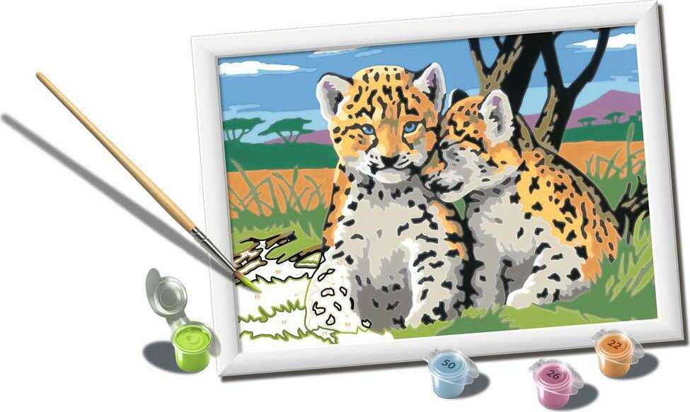 CreArt: Safari Friends Paint by Number