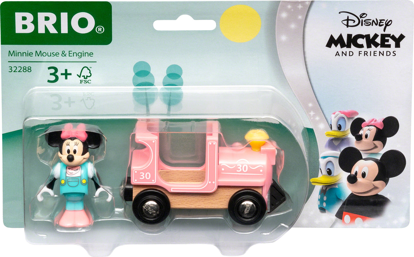 BRIO Minnie Mouse & Engine