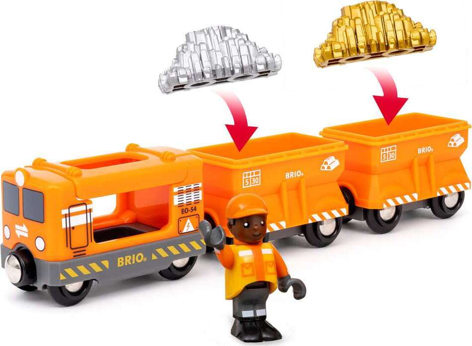 BRIO Gold Cargo Train