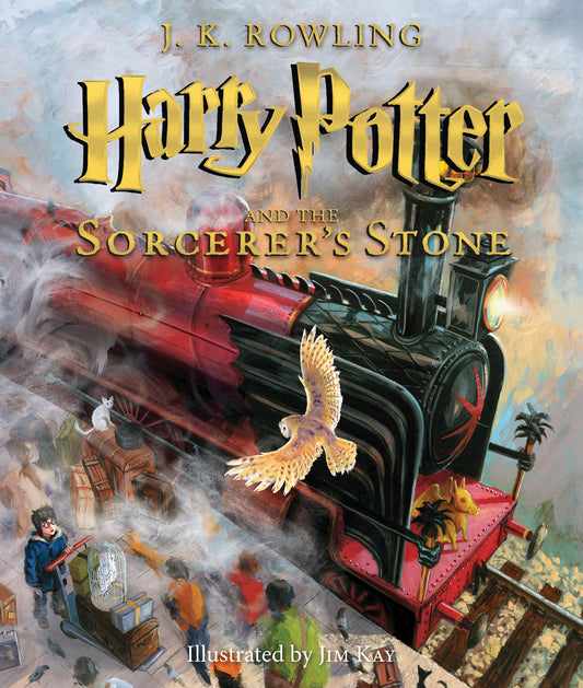 Harry Potter and the Sorcerer's Stone: The Illustrated Edition (Harry Potter, Book 1): The Illustrated Edition