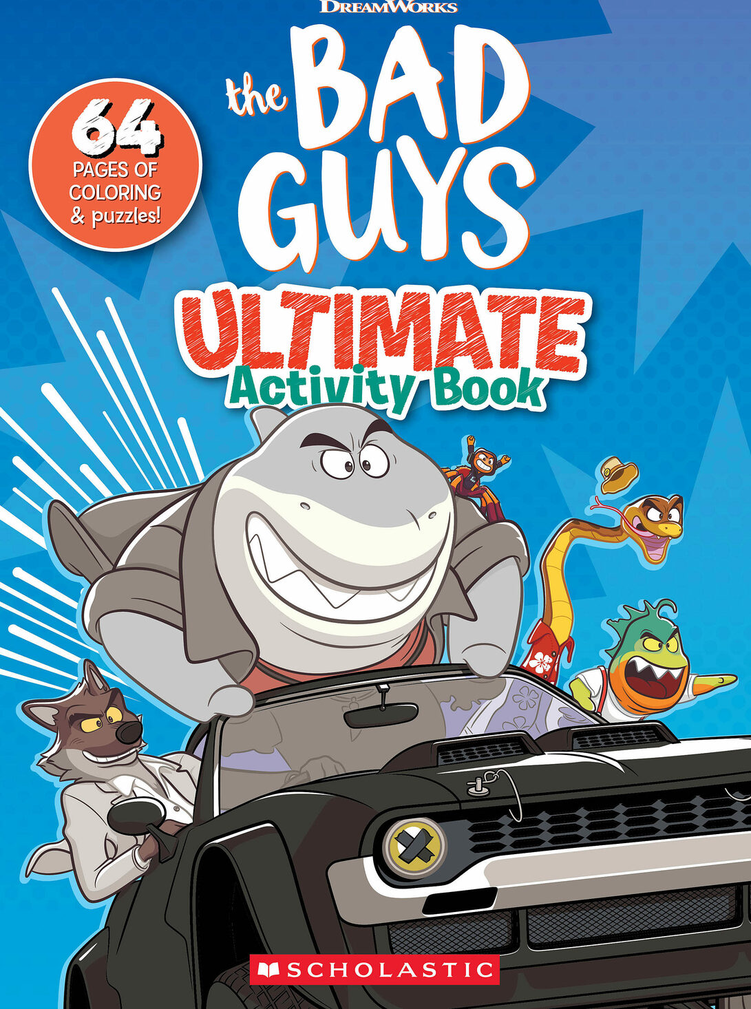 The Bad Guys Movie Ultimate Activity Book