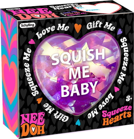 Squeeze Heart NeeDoh (assorted styles)