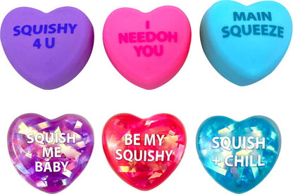 Squeeze Heart NeeDoh (assorted styles)