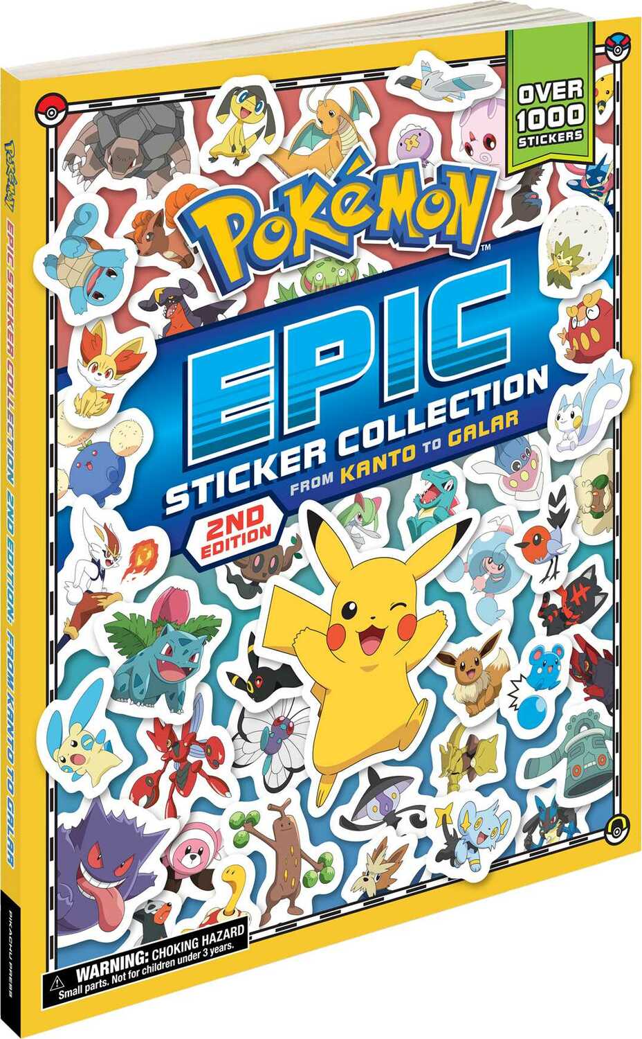 Pokémon Epic Sticker Collection 2nd Edition: From Kanto to Galar 