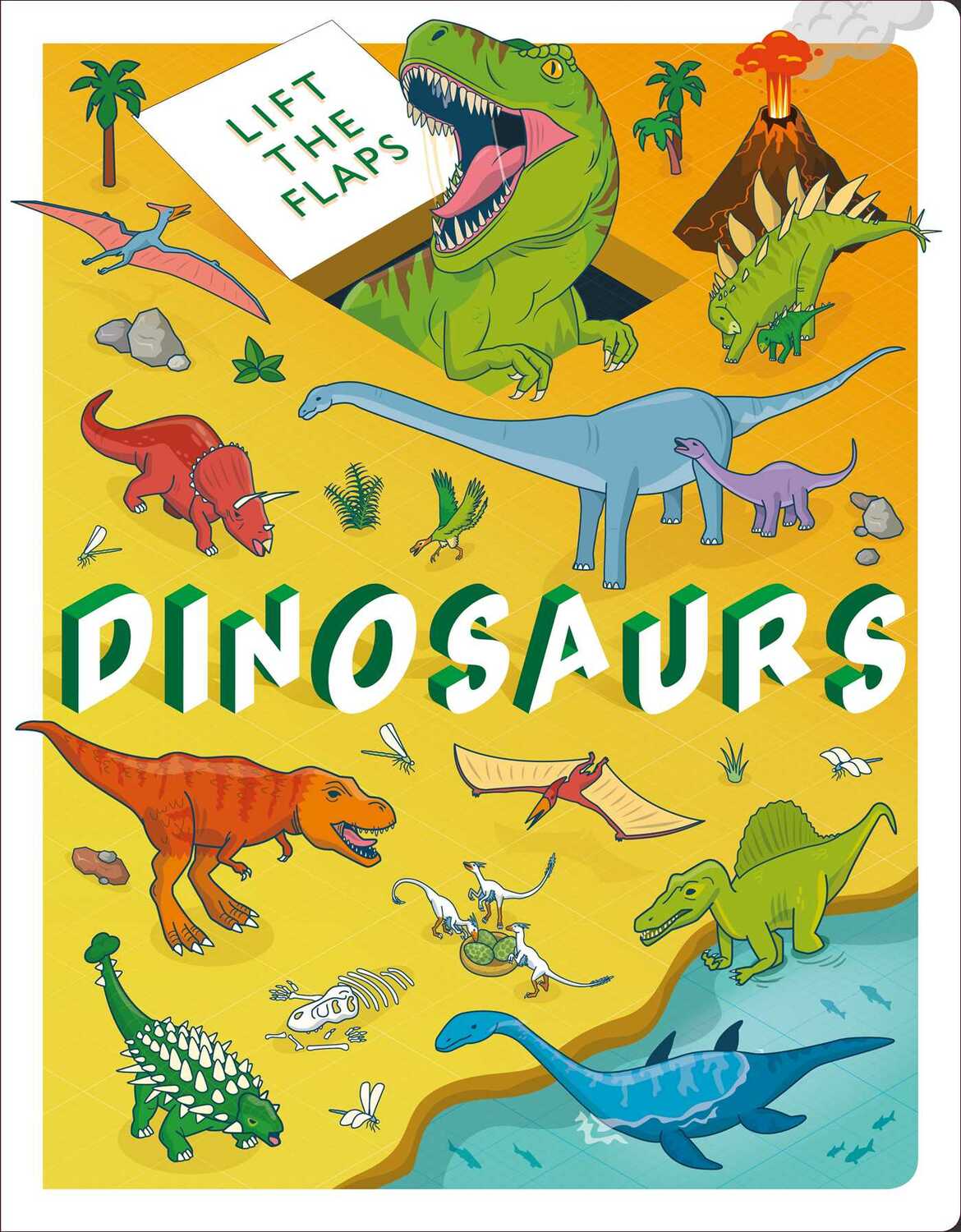 Lift the Flaps: Dinosaurs: Lift-the-Flap Book