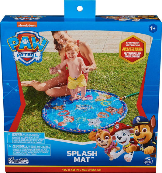 Paw Patrol Splash Mat - Kids Splash Pad and Outdoor Toys