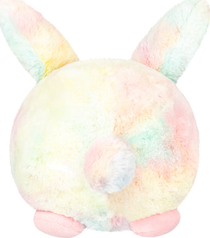 Mini Squishable Fluffy Bunny - Pastel Tie Dye