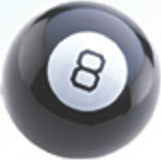 World's Smallest Magic 8 Ball