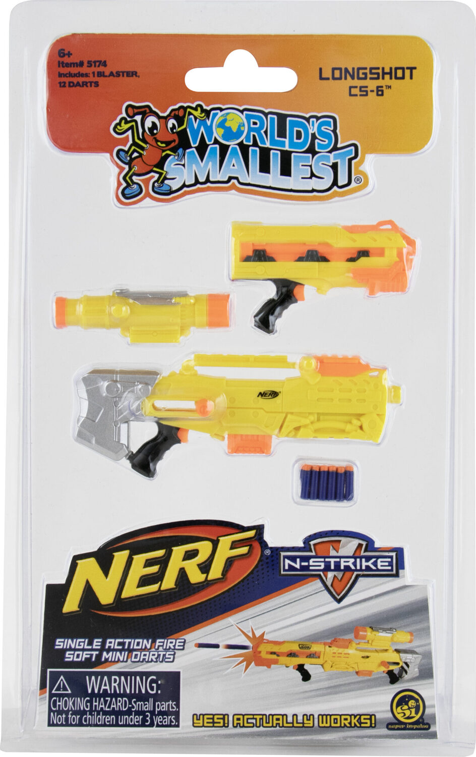 World's Smallest Nerf Blasters (assorted)