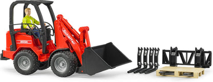 Bruder Schaeffer Compact Loader w Accessories