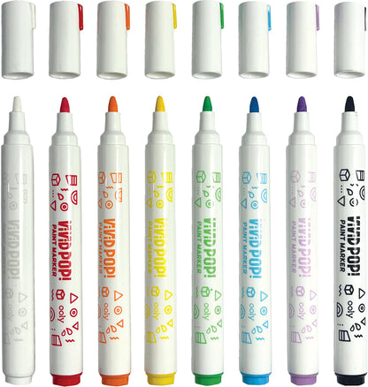 Vivid Pop! Water Based Paint Markers