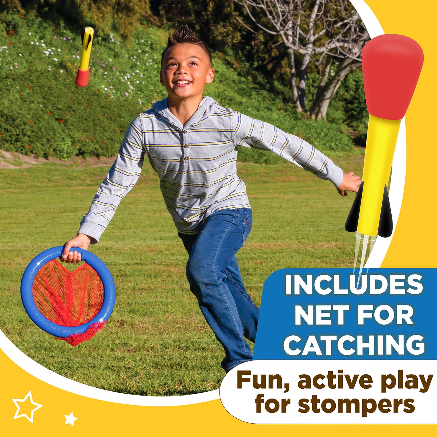 Stomp Rocket Stomp & Catch Game