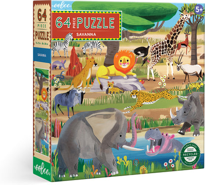 Savanna - 64 Piece Puzzle