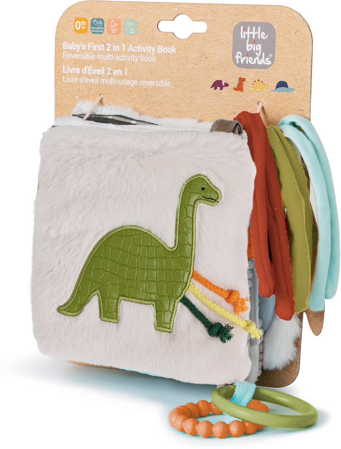 Baby's First 2-in-1 Dino Activity Book