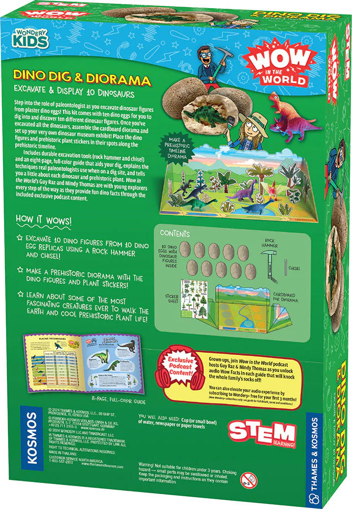 Wow in the World: Dino Dig and Diorama