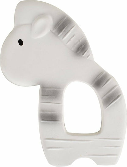 Zebra Natural Organic Rubber Teether