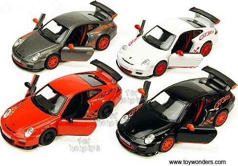 Porsche 911 GT3 RS Hard Top (2010, 1/36 scale die cast model car) (assorted colors)