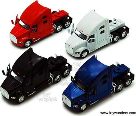 Kenworth T700 Tractor (1/68 scale diecast model car) (assorted colors)