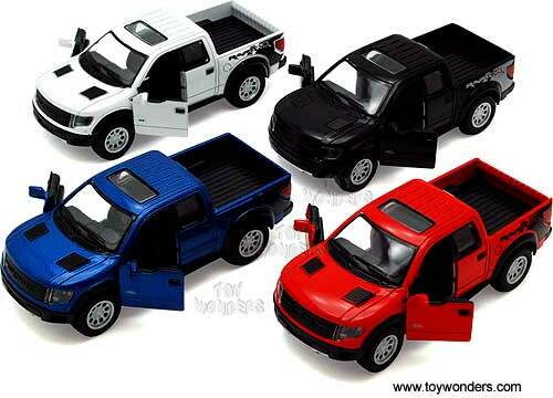 Ford F-150 SVT Raptor SuperCrew Pickup w/ Sunroof (2013, 1/46 scale die cast model car) (assorted colors)