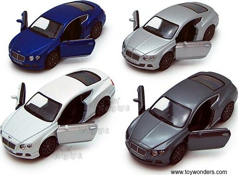 Bentley Continental GT Speed Hardtop (2012, 1/38 scale diecast model car) (assorted colors)